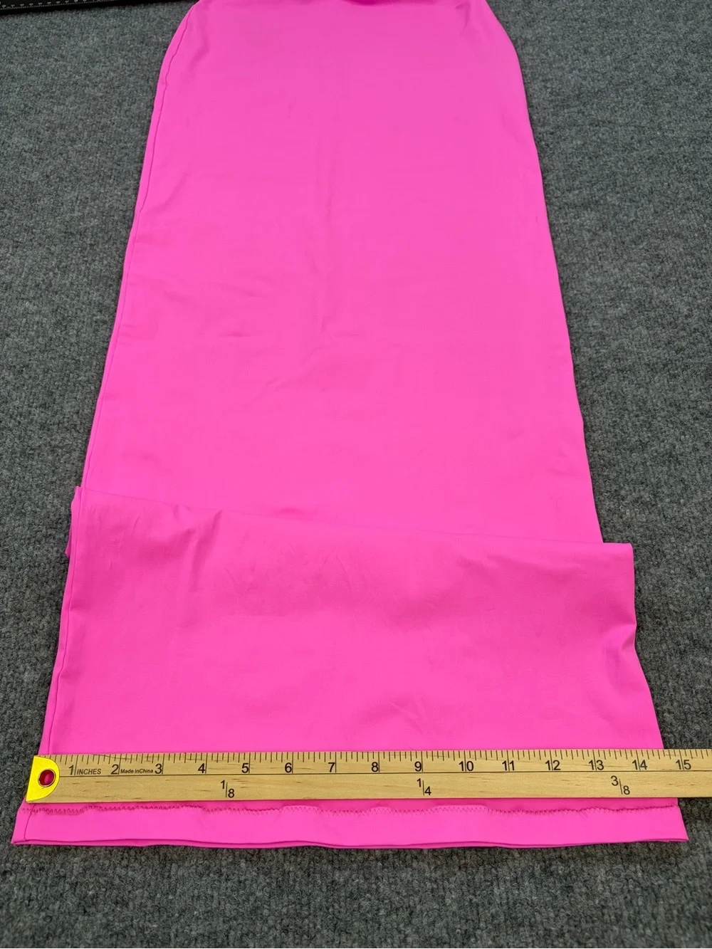 SKIMS Swim Cover Up Maxi Skirt Pink Small High Waist Bodycon Beach Resort Strech
